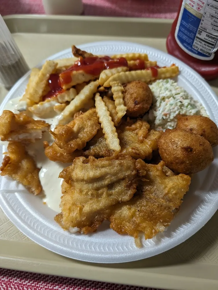 Batter Dipped Fish and Chips